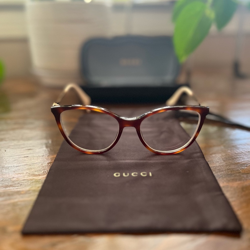 GUCCI GG1007O 004 TORTOISE GOLD
